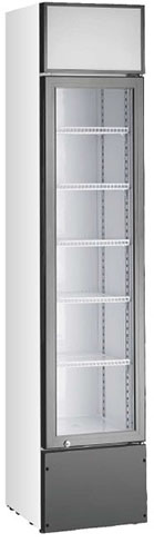 Chinese Beverage Showcase Manufacturer: 160-Litre Single Door Upright Beverage Display Cooler Cabinet