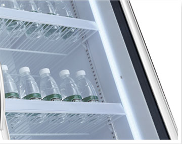 Convenience-Store Refrigerator Adjustable Flat-Layer-Double-Layer-Holder Interchangeable Shelf for Storage of Canned Foods & Boxed Foods Convenience-Store Refrigerator Adjustable Flat-Layer-Double-Layer-Holder Interchangeable Shelf for Storage of Canned Foods & Boxed Foods