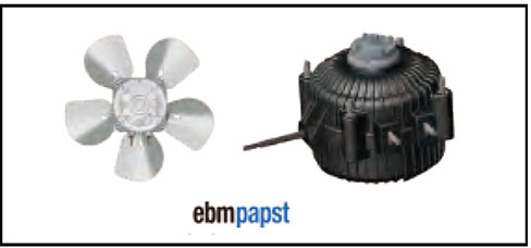 Ebmpapst Energy-Saving Brushless DC Fan Motor for Supermarket Refrigerators & Freezers Ebmpapst Energy-Saving Brushless DC Fan Motor for Supermarket Refrigerators & Freezers
