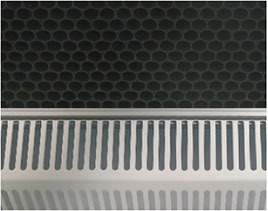 Honeycomb Air Outlet With Back Blowing Cooling System to Pefectly Return and Retain Cooling Air Inside Fridge Cabinet, Energy-Saving, Laminar Air Flow Cirulation to Cool Down Temperature Quickly and Evenly Honeycomb Air Outlet Back Blowing Cooling System to Pefectly Return and Retain Cooling Air Inside Fridge Cabinet, Energy-Saving, Laminar Air Flow Cirulation to Cool Down Temperature Quickly and Evenly
