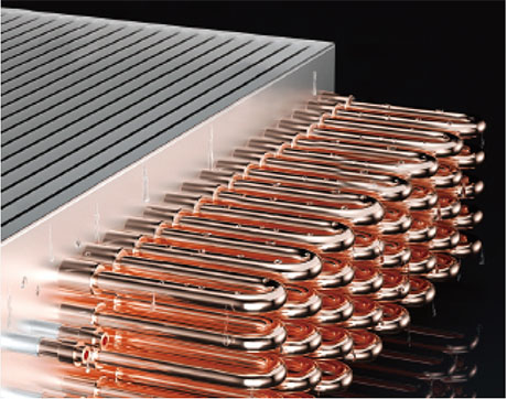 Both Fridge Condenser & Evaporator With 100% Pure Copper Tube, Strong, No Corrotion, Long-Lasting Life, High Efficiency For Powerful Cooling & Energy-Saving Both Fridge Condenser & Evaporator With 100% Pure Copper Tube, Strong, No Corrotion, Long-Lasting Life, High Efficiency For Powerful Cooling & Energy-Saving